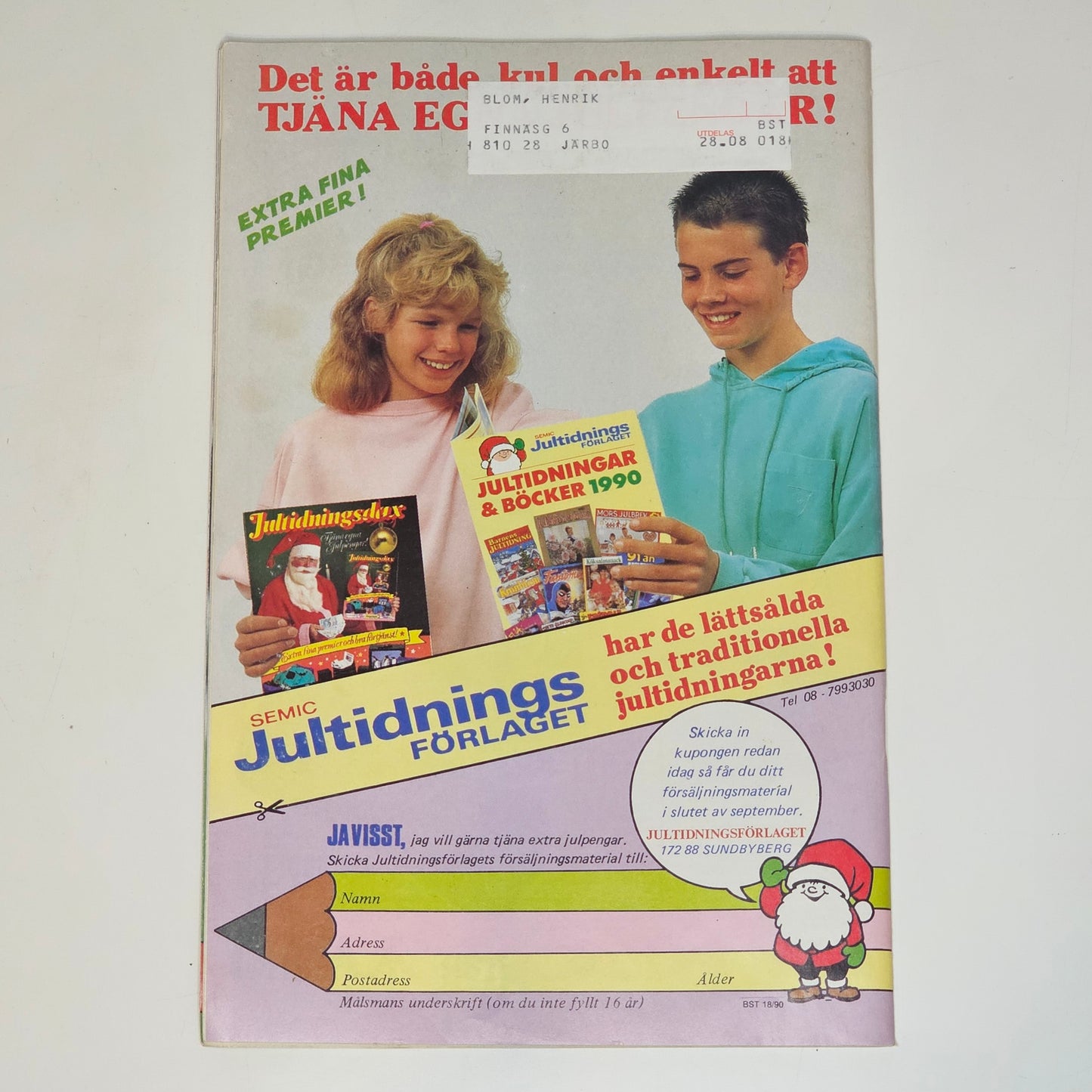 Buster Nr 18 1990 #FN# + Rekordmagasinet