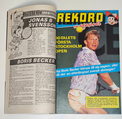 Buster Nr 22 1990 #FN# + Rekordmagasinet