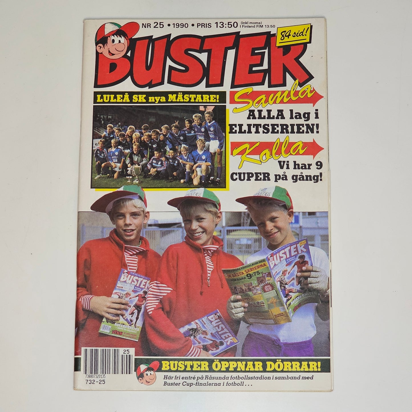 Buster Nr 25 1990 #FN# + Rekordmagasinet