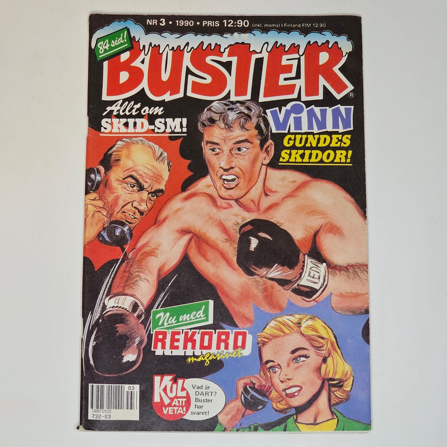 Buster Nr 3 1990 #FN# + Rekordmagasinet