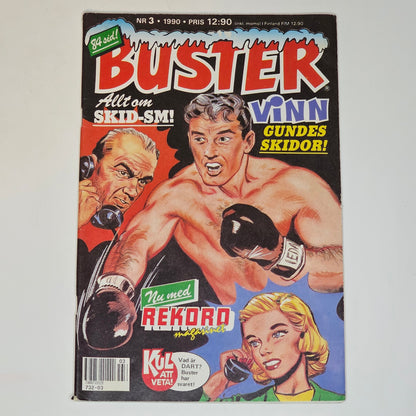 Buster Nr 3 1990 #FN# + Rekordmagasinet