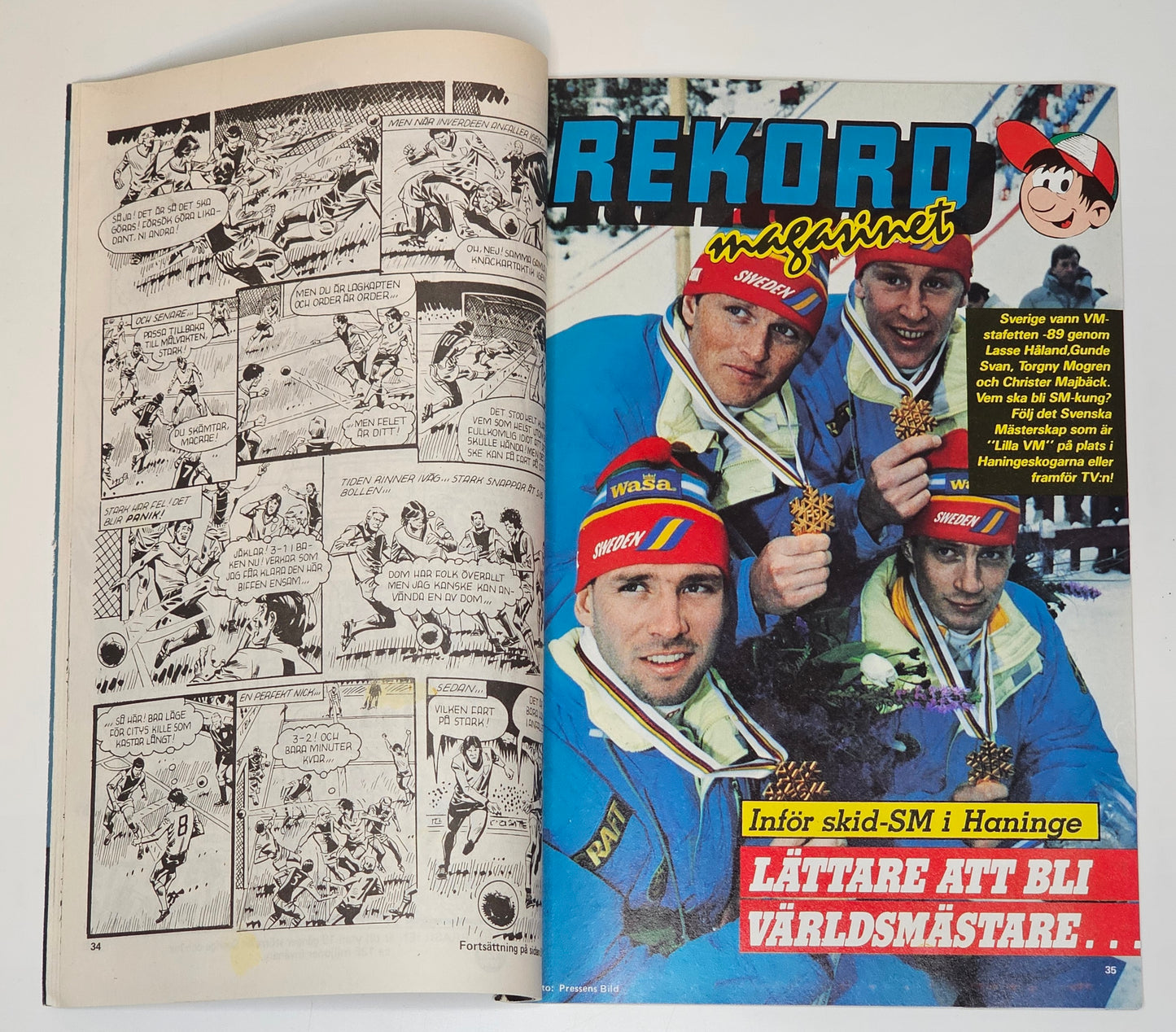 Buster Nr 3 1990 #FN# + Rekordmagasinet