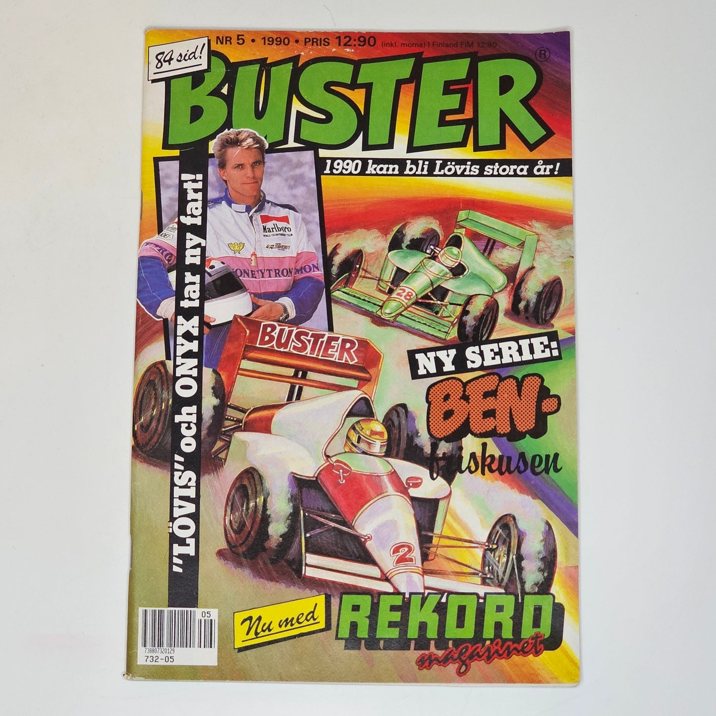 Buster Nr 5 1990 #FN# + Rekordmagasinet