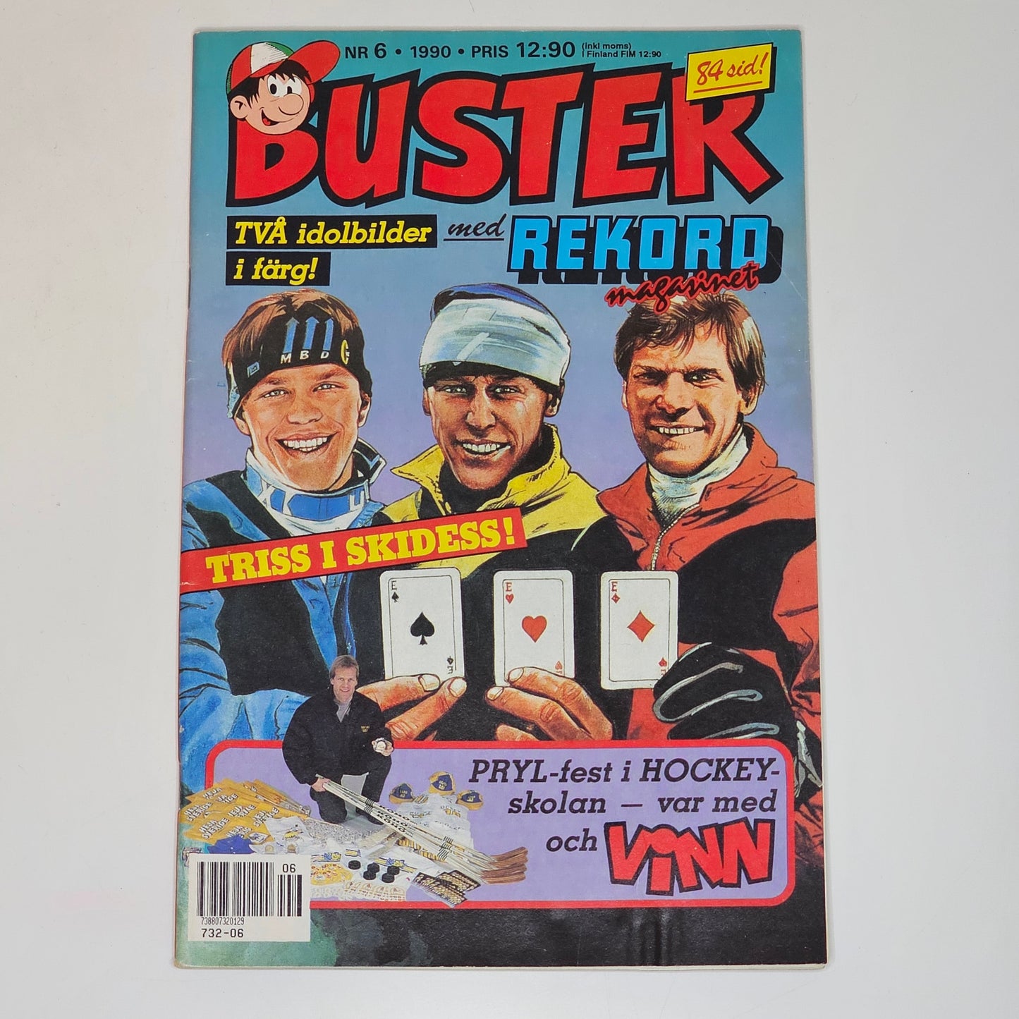 Buster 6 1990 #FN# + Rekordmagasinet