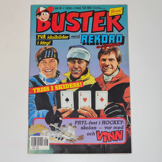 Buster 6 1990 #FN# + Rekordmagasinet