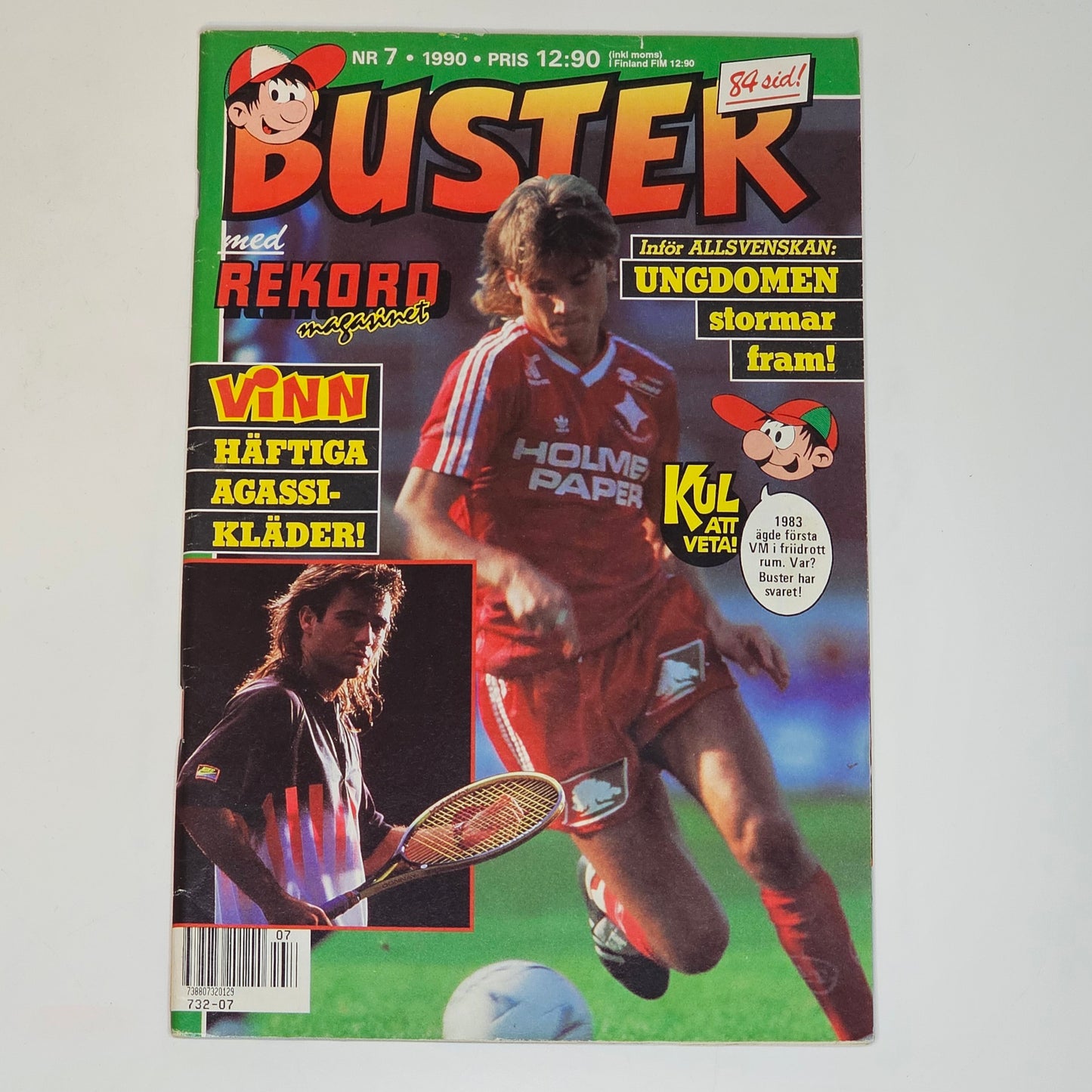 Buster Nr 7 1990 #FN# + Rekordmagasinet
