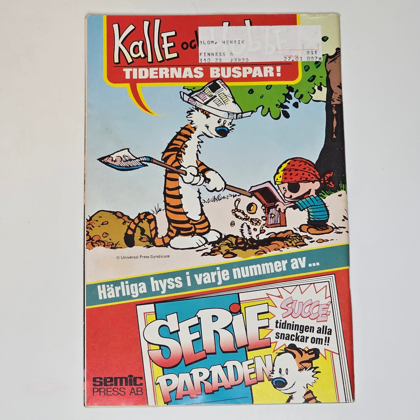 Buster Nr 7 1990 #FN# + Rekordmagasinet