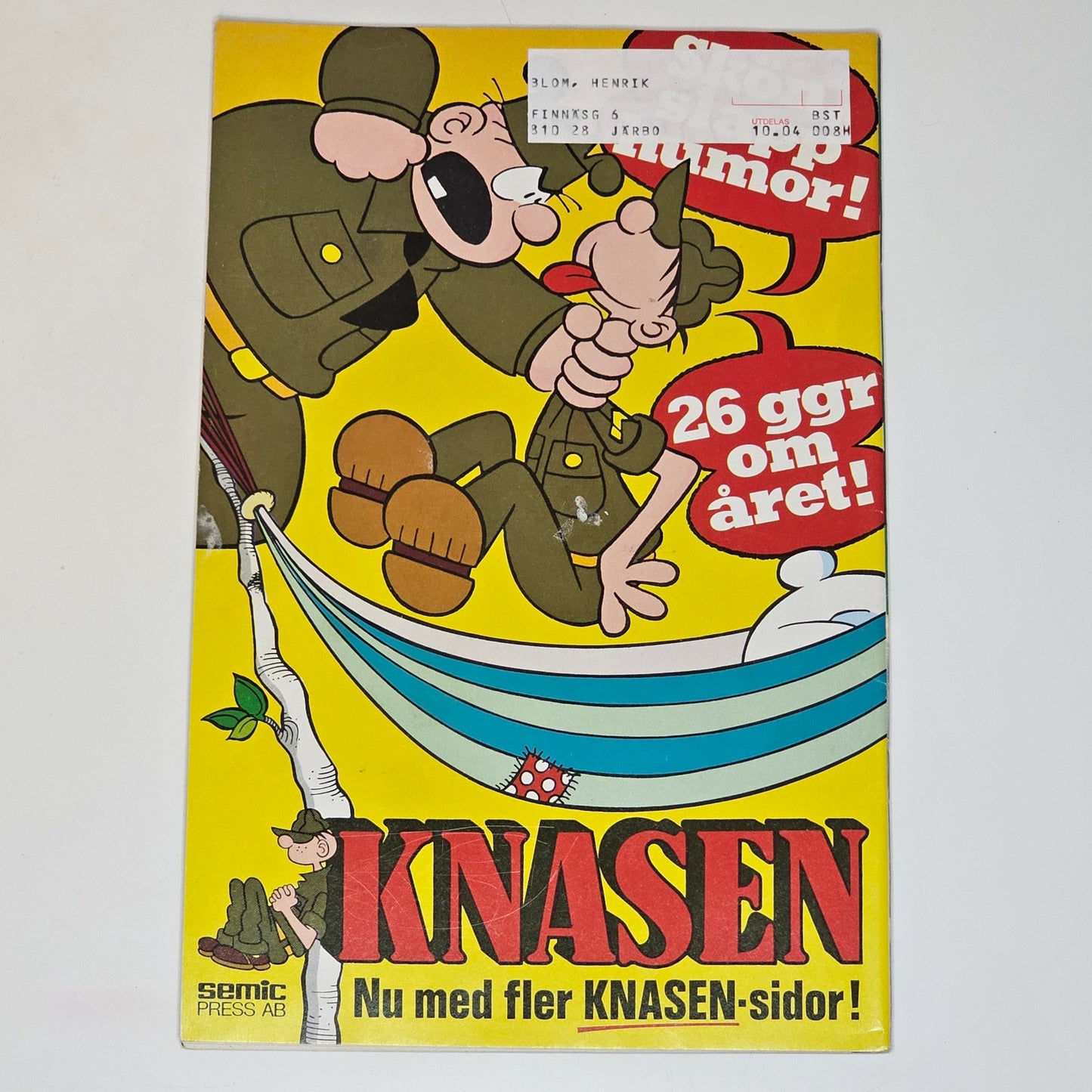 Buster Nr 8 1990 #FN# + Rekordmagasinet