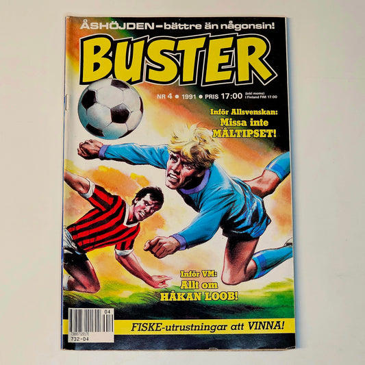 Buster Nr 4 1991 #VG#