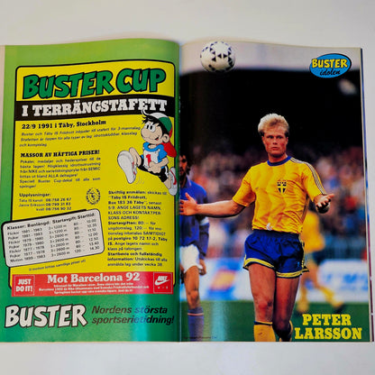 Buster Nr 8 1991 #VG# + Poster