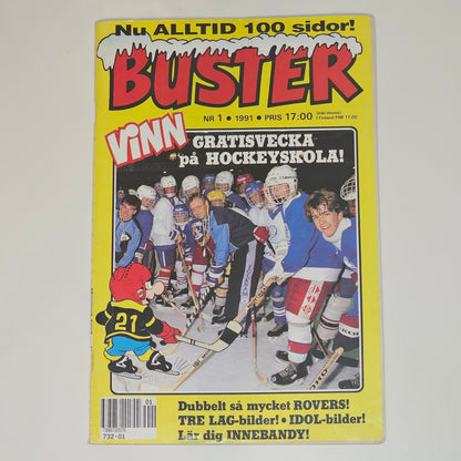 Buster Nr 1 1991 #VF# + Bilaga