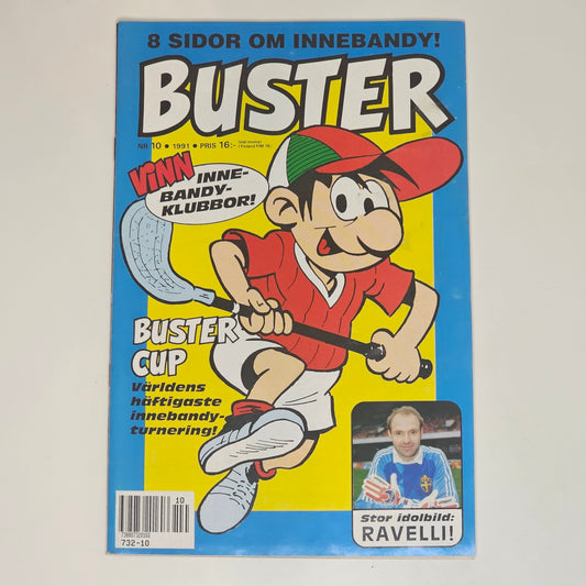 Buster Nr 10 1991 #FN# + Bilaga (Thomas Ravelli)