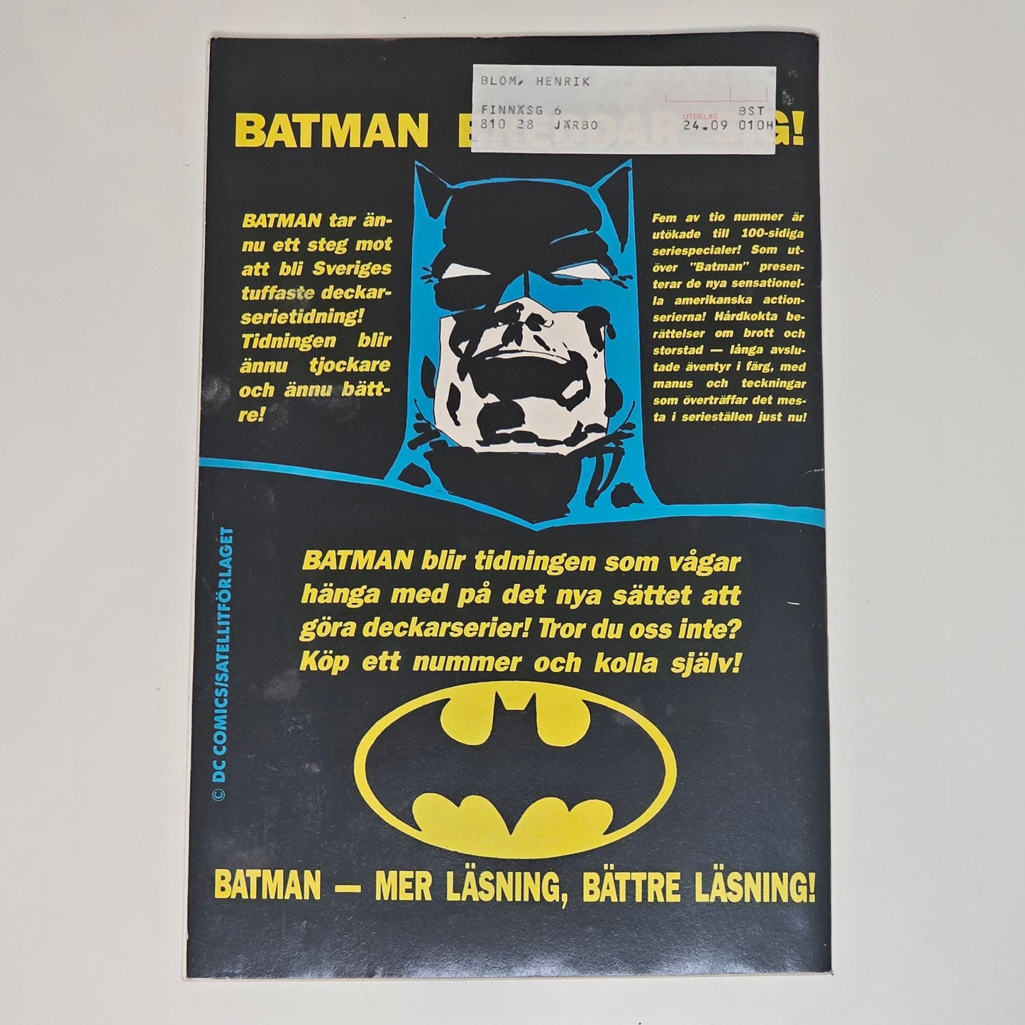 Buster Nr 10 1991 #FN# + Bilaga (Thomas Ravelli)