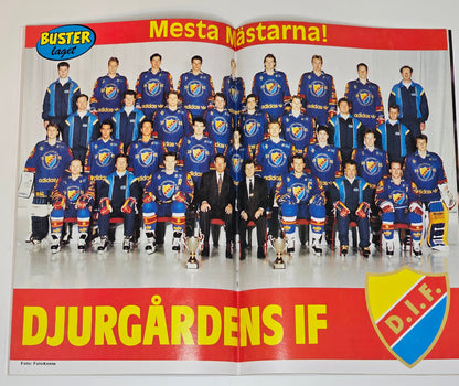 Buster Nr 11 1991 #VF# + Affisch (Djurgårdens IF)