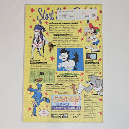 Buster Nr 1 1991 #VF# + Bilaga