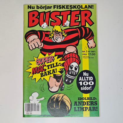 Buster Nr 3 1991 #FN# + Rekordmagasinet