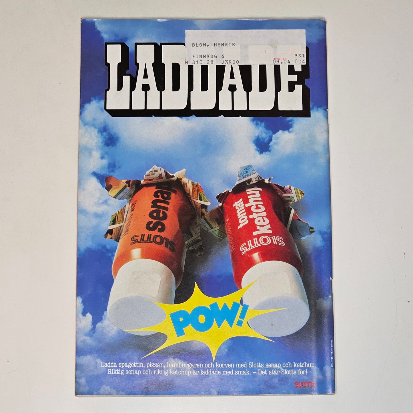 Buster Nr 4 1991 #FN# + Rekordmagasinet