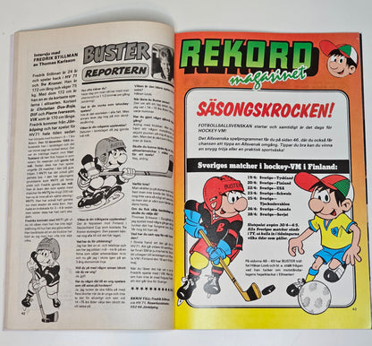 Buster Nr 4 1991 #FN# + Rekordmagasinet