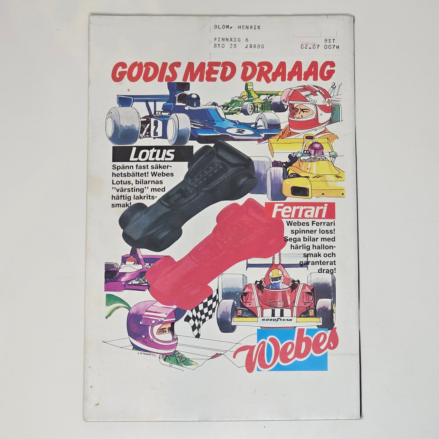 Buster Nr 7 1991 #VF# + Bilaga (AC Milan)