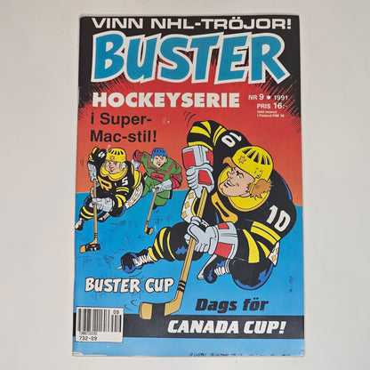 Buster Nr 9 1991 #FN# + Bilaga (Mats Sundin)