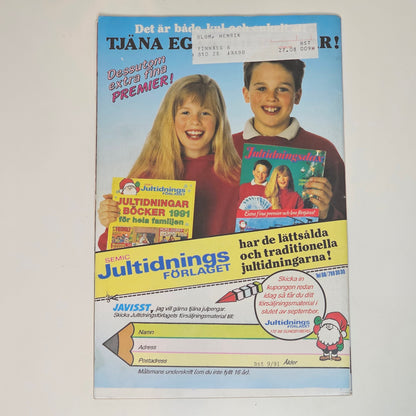 Buster Nr 9 1991 #FN# + Bilaga (Mats Sundin)