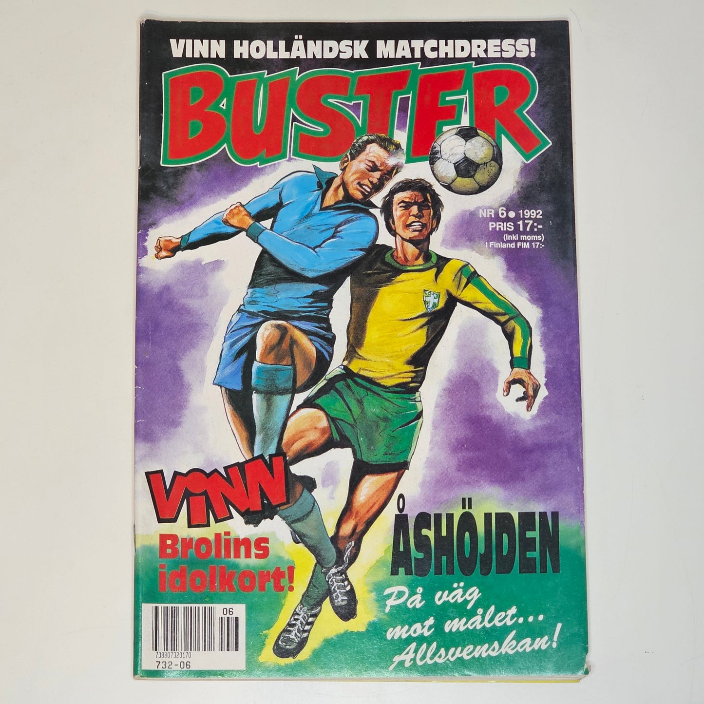 Buster Nr 6 1992 #FN# + Affisch