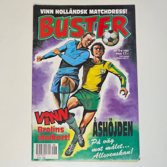 Buster Nr 6 1992 #FN# + Affisch