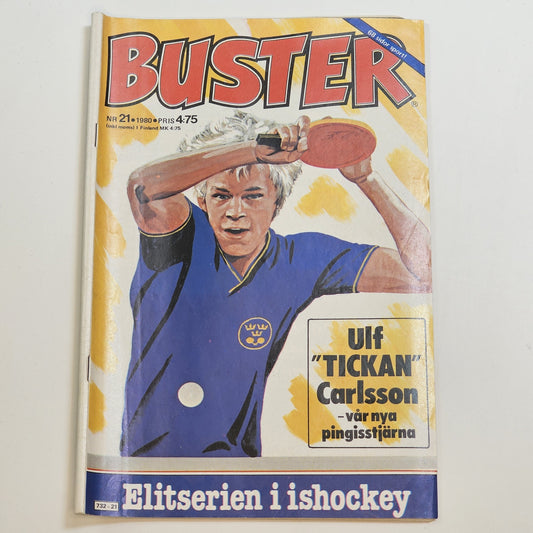 Buster Nr 21 1980 - Ulf "Tickan" Carlsson #GD#