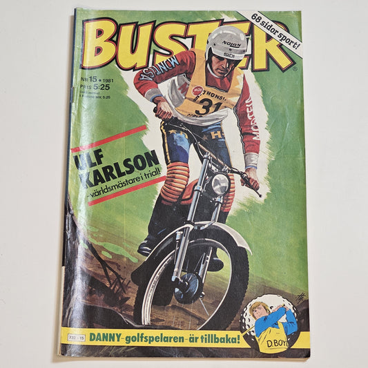 Buster Nr 15 1981 - Ulf Karlson #VG#