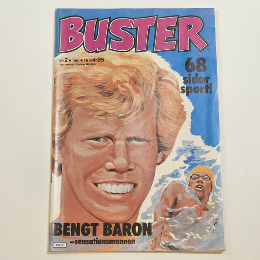 Buster Nr 2 1981 - Bengt Baron #FN#