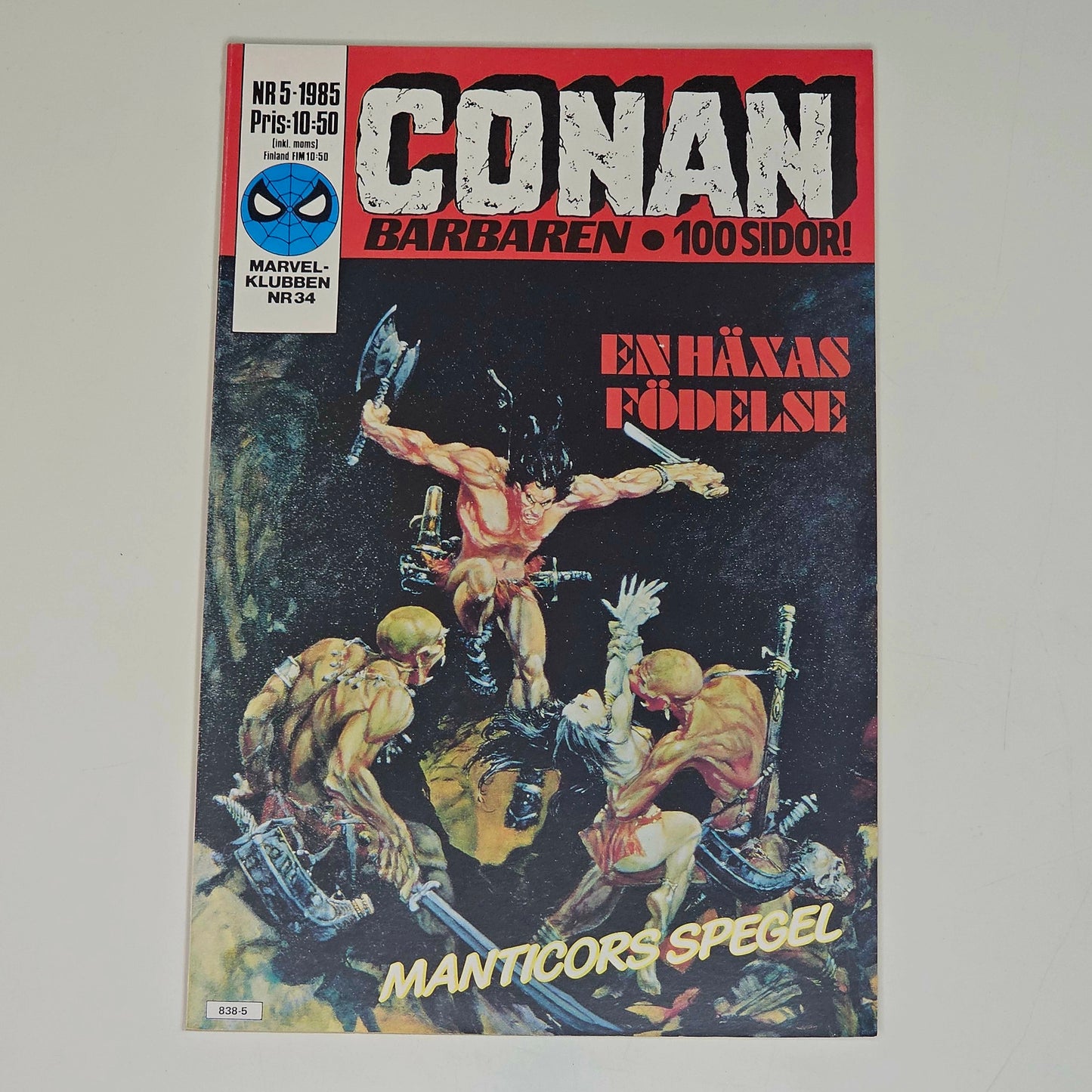 Conan Nr 5 1985 #FN#
