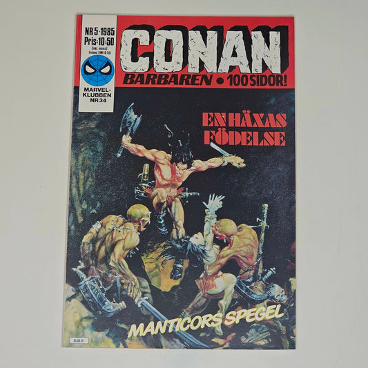 Conan Nr 5 1985 #FN#