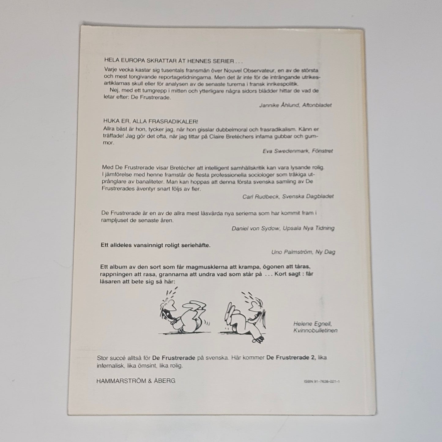 Claire Bretecher - De Frustrerade Nr 2 1982 #FN#