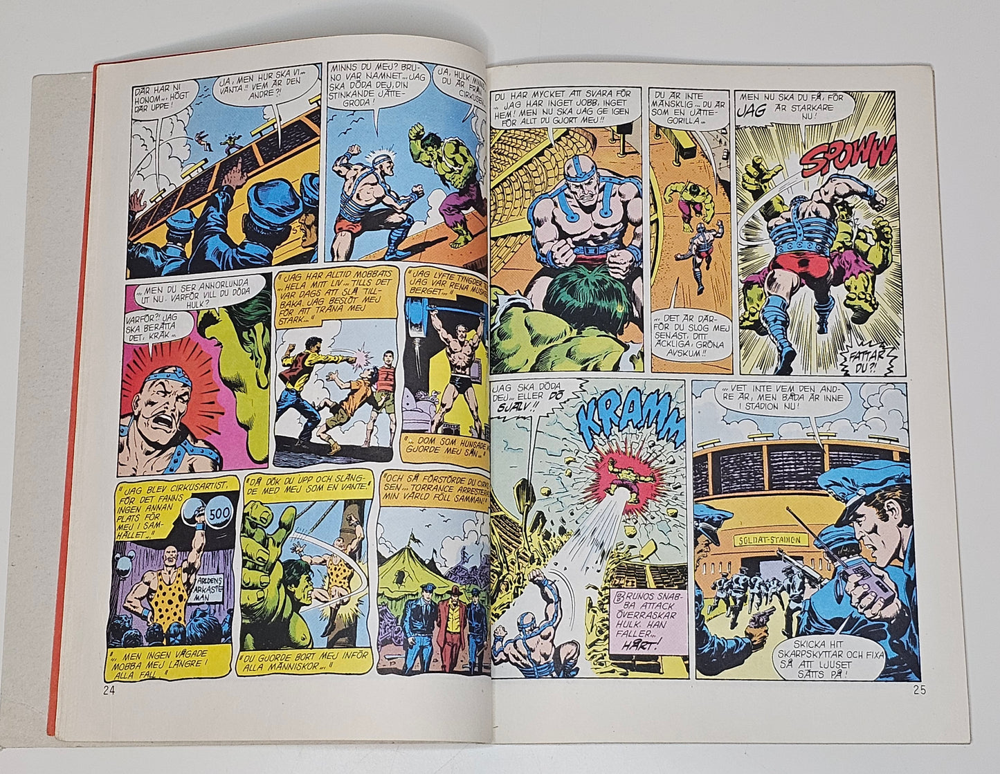 Den Otrolige Hulk Album 1982 #FN#