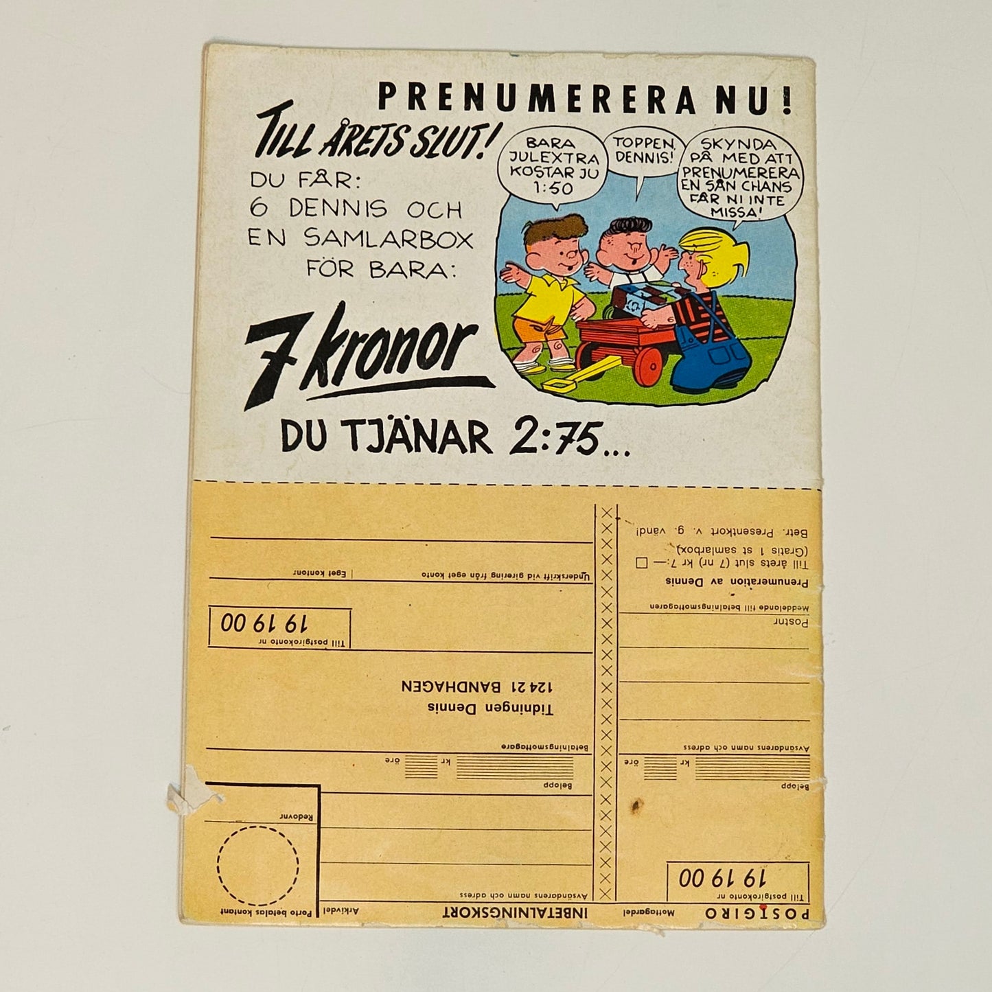 Dennis Nr 21 1968 #FN#