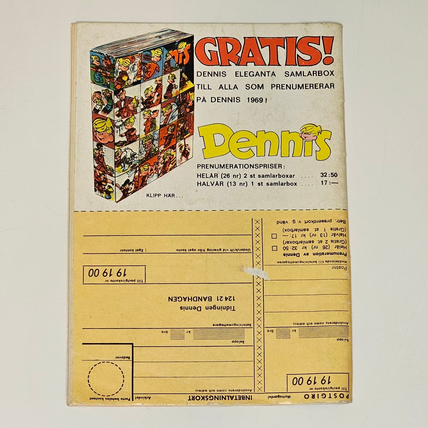 Dennis Nr 27 1968 #VG#
