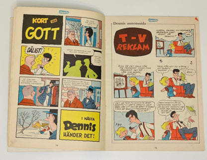 Dennis På Cirkus Nr 5 1968 #VG#