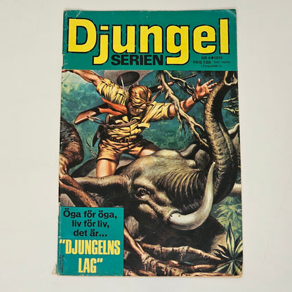 Djungelserien Nr 4 1970 #VG#
