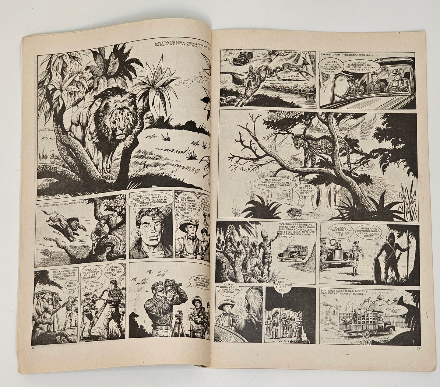 Djungelserien Nr 4 1970 #VG#