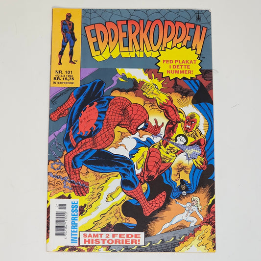 Edderkoppen Nr 101 1993 (Danska) #FN# + Affisch