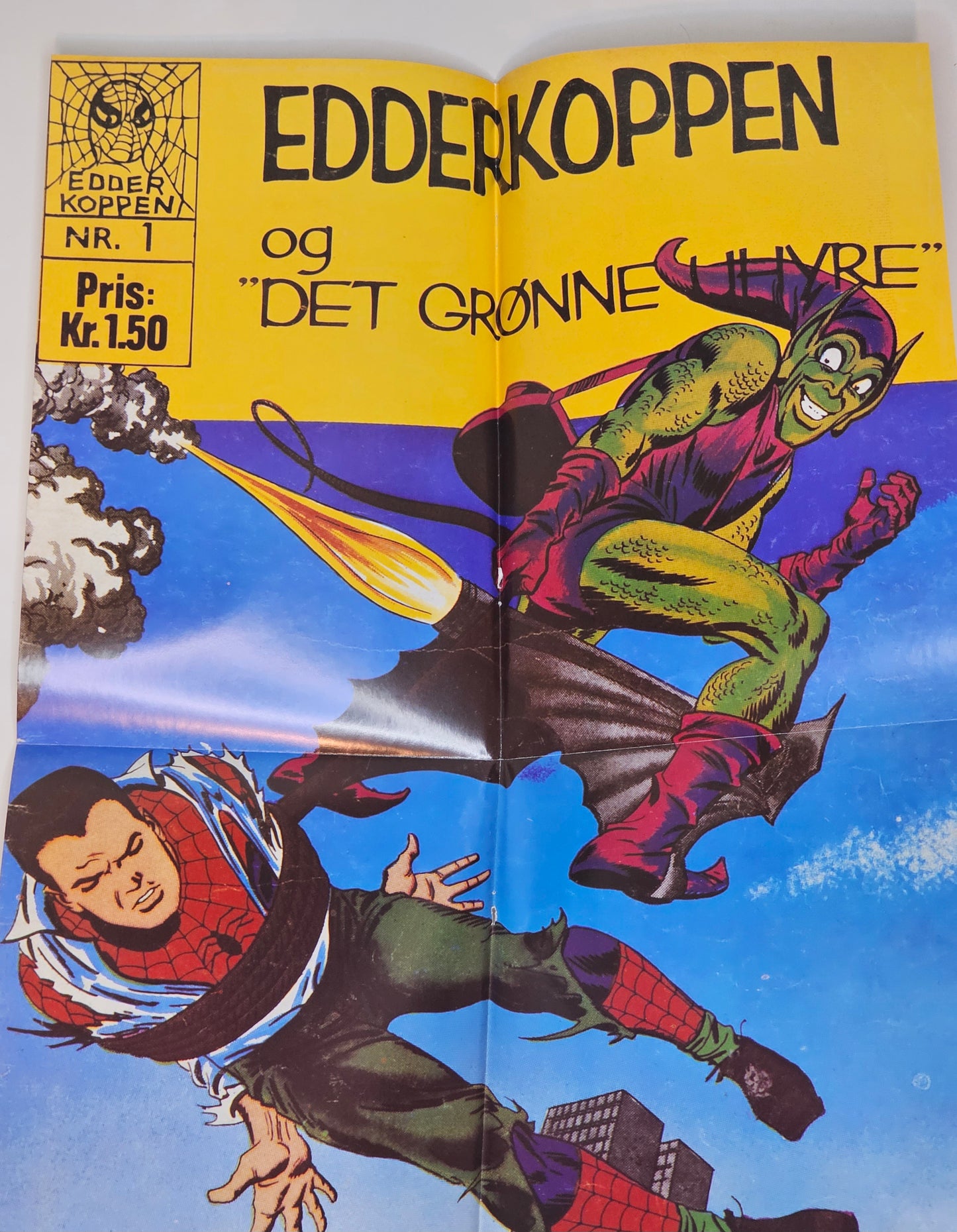 Edderkoppen Nr 101 1993 (Danska) #FN# + Affisch