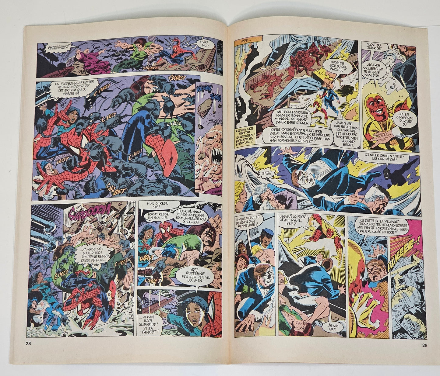 Edderkoppen Nr 101 1993 (Danska) #FN# + Affisch