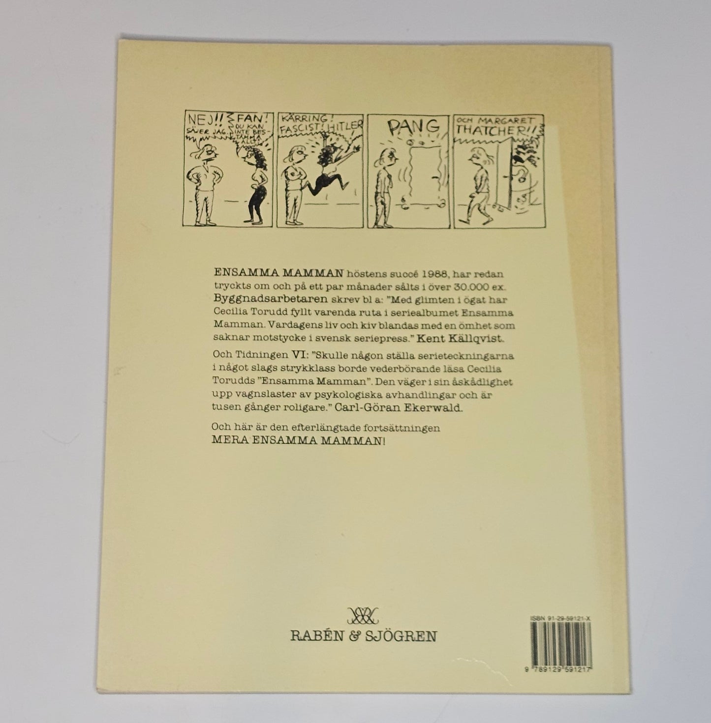Cecilia Torudd - Mera Ensamma Mamman 1989 #FN#