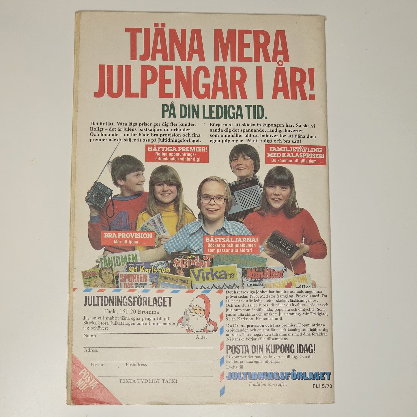 Familjen Flinta Nr 5 1978 #FN#