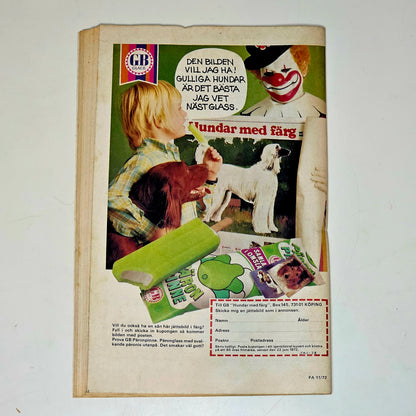 Fantomen Nr 11 1972 #GD#