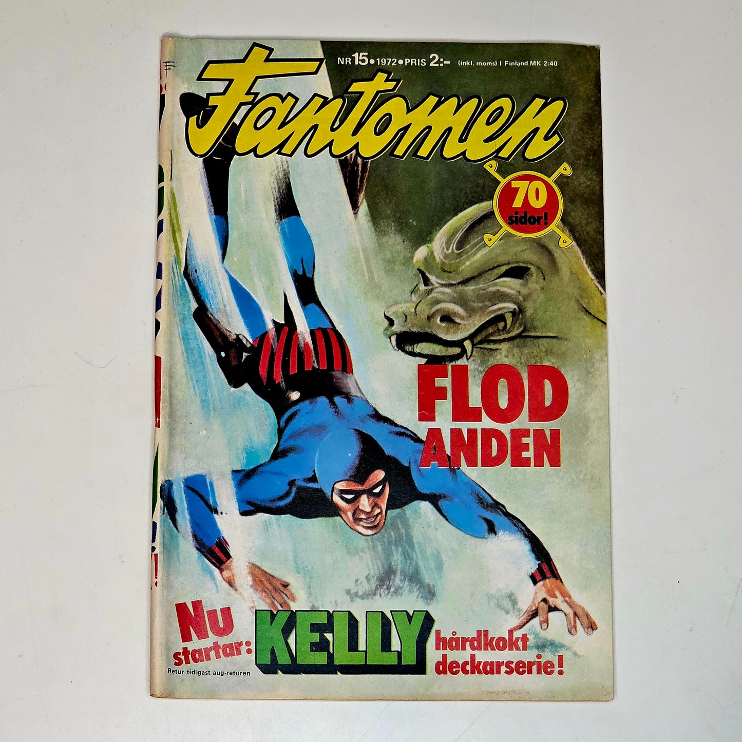 Fantomen Nr 15 1972 #VG#