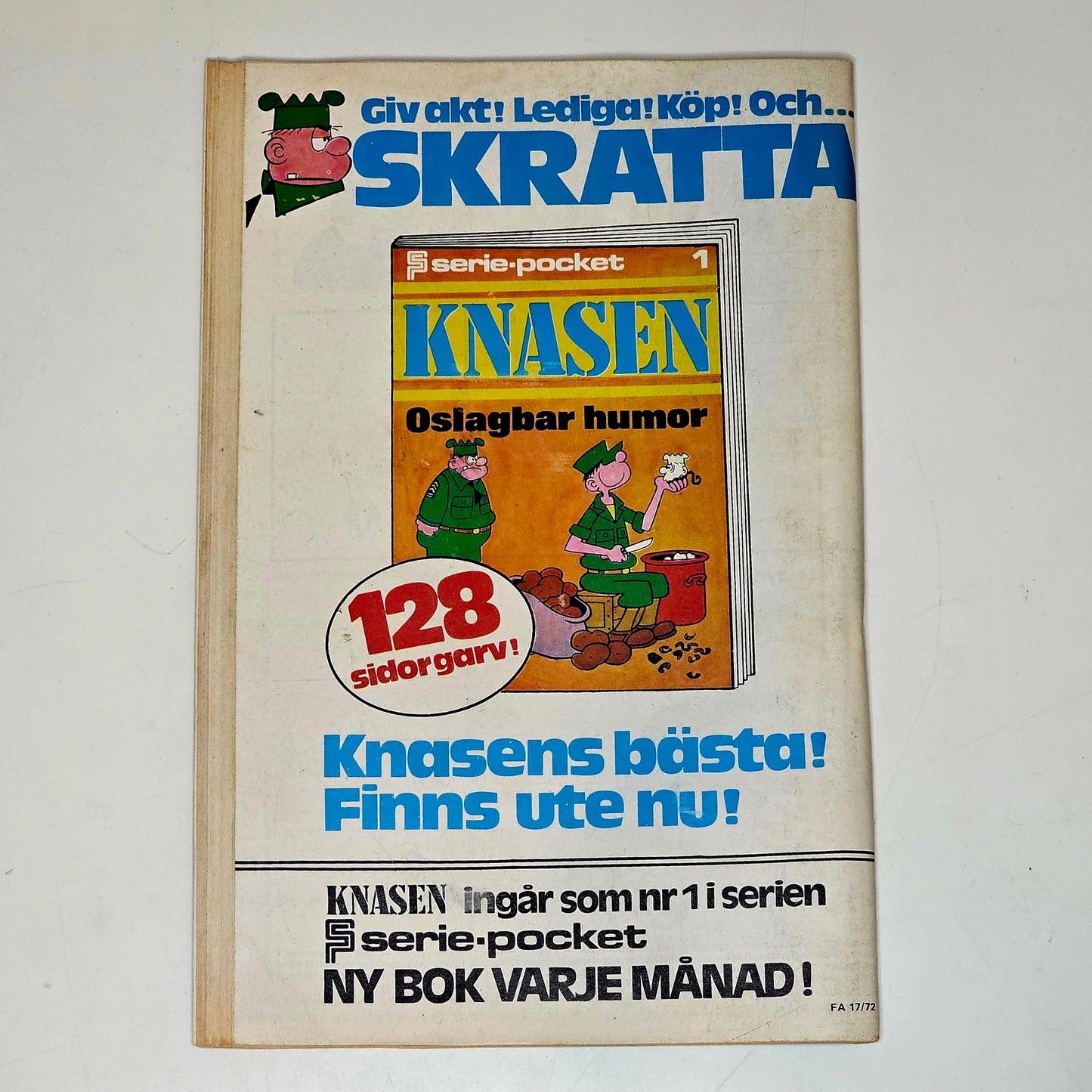 Fantomen Nr 17 1972 #GD#