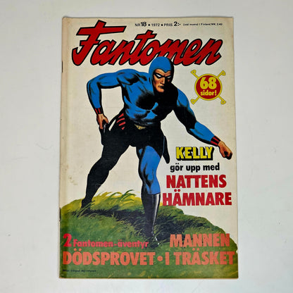 Fantomen Nr 18 1972 #VG#