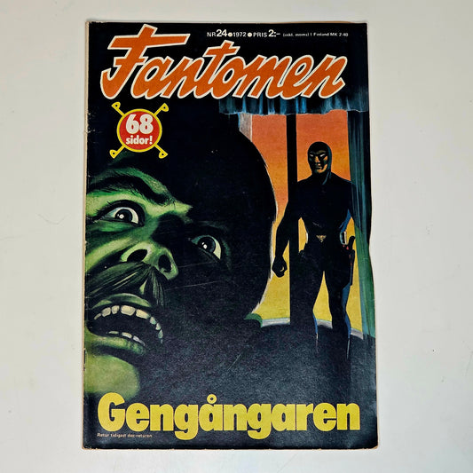 Fantomen Nr 24 1972 #VG#