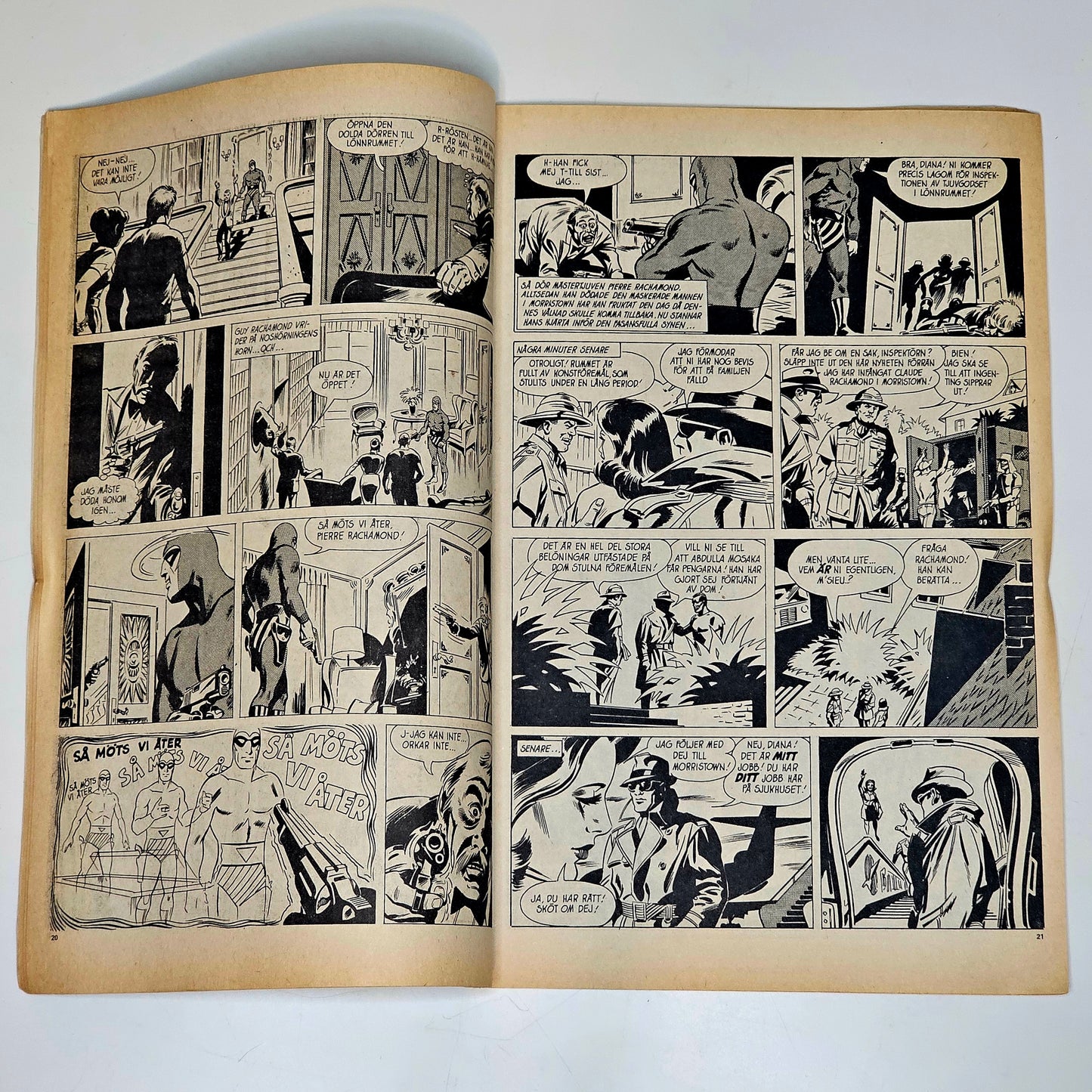 Fantomen Nr 24 1972 #VG#